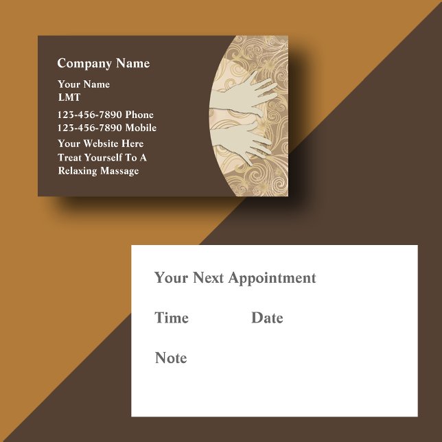 Massage Business Cards (Creator Uploaded)