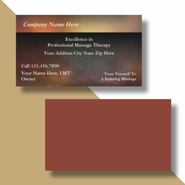 Massage Business Cards (Creator Uploaded)