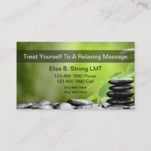Massage Business Cards