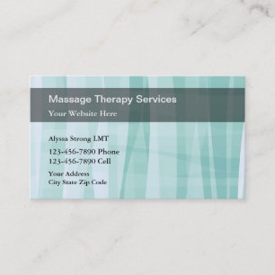 Massage Business Cards
