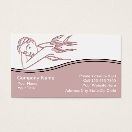 Massage Business Cards
