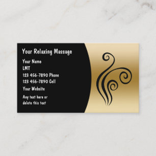 Massage Business Cards