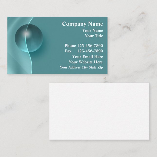 Massage Business Cards (Front/Back)