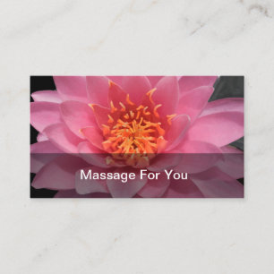 Massage Business Cards Template
