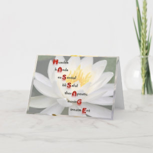 Massage Card