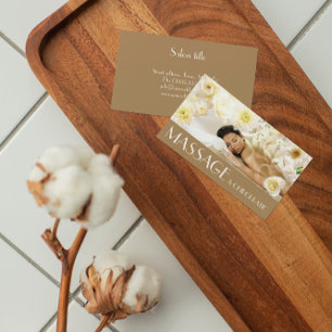 Massage Chiropractic Body & Soul Tropical Resort Business Card