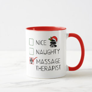Massage Christmas Gift Mug