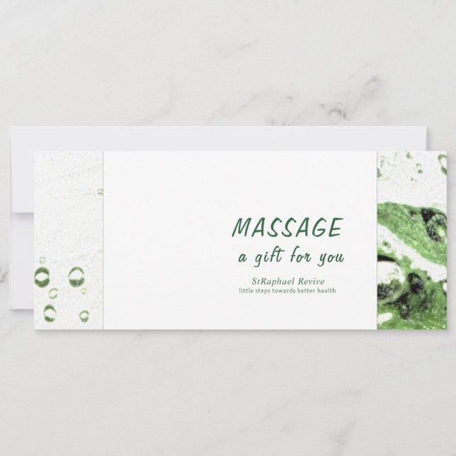 Massage Gift Card (Front)