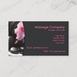 Massage/Relaxation Business Card