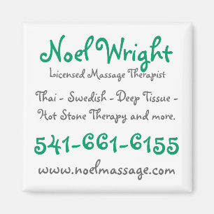 Massage Reminder Magnet