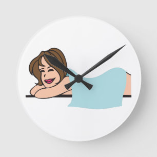 MASSAGE ROUND CLOCK