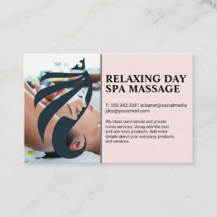 Massage Salon Spa   Hotel Resort Business Card
