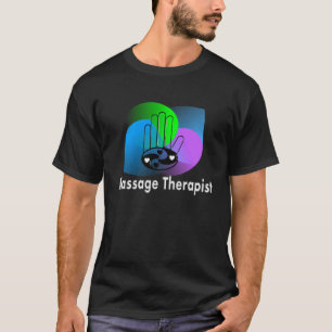 Massage Therapist Abstract Design T-Shirts