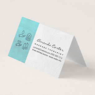 Massage Therapist   Acupuncture Holistic Medicine Business Card