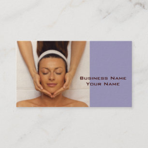 Massage Therapist Business Card