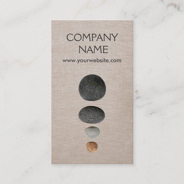 Massage Therapist Business Card (Front)