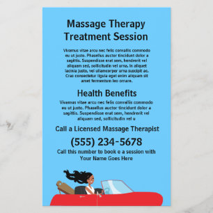 Massage Therapist Flyer