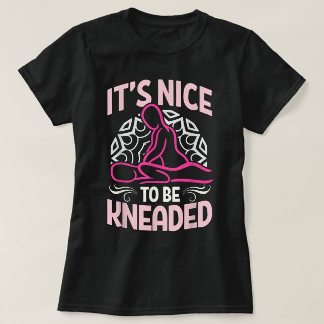 Massage Therapist Gift Office Staff Team Funny The T-Shirt (Design Front)