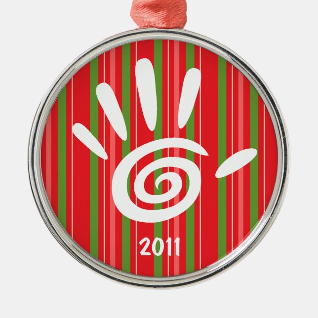 Massage Therapist Healing Hand Ornament (Front)