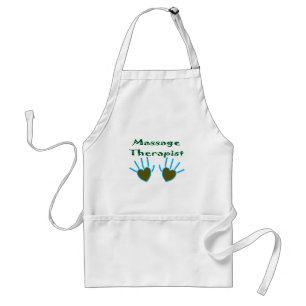 Massage Therapist Heart Hands Gifts Standard Apron