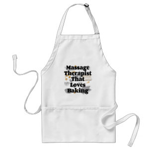 Massage Therapist Loves Baking Standard Apron