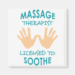 Massage Therapist Magnet