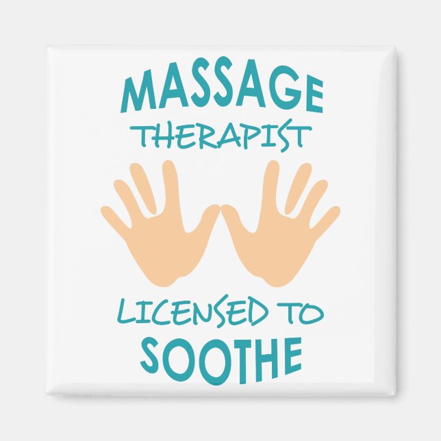 Massage Therapist Magnet (Front)