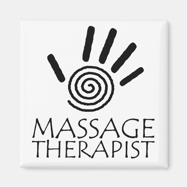 Massage Therapist Magnet (Front)