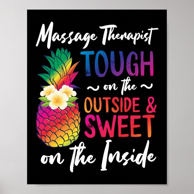 Massage Therapist Massage Therapy Massage Poster (Front)