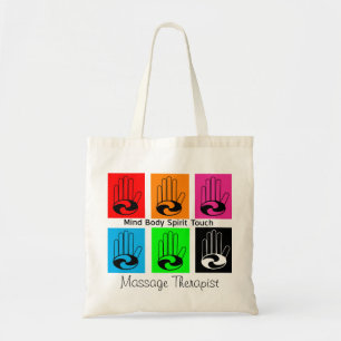Massage Therapist Pop Art Totes
