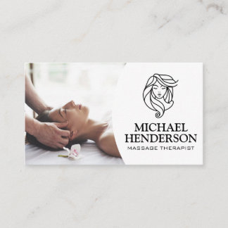 Massage Therapist | Relaxing Spa Business Card