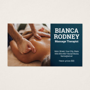 Massage Therapist Session Back Massage