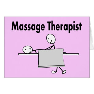Massage Therapist Stick Person