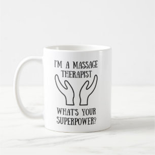 Massage Therapist Superpower Mug