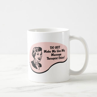 Massage Therapist Voice Coffee Mug