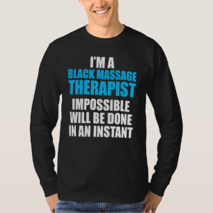 Massage Therapist Wellness Therapy 4 T-Shirt