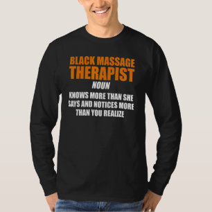 Massage Therapist Wellness Therapy 5 T-Shirt
