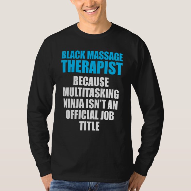 Massage Therapist Wellness Therapy 5 T-Shirt (Front)