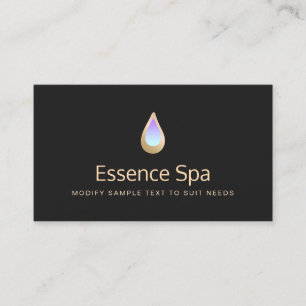 Massage Therapy Aromatherapy Spa Business Card