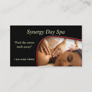 Massage Therapy business card