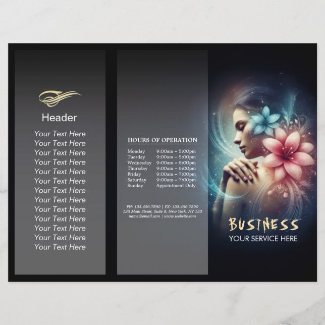 Massage Therapy Healing Hands Energy Spa Wellness (Front)