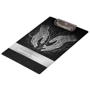 Massage Therapy Healing Hands Energy Spa Wellness Clipboard