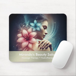 Massage Therapy Healing Hands Energy Spa Wellness Mouse Mat