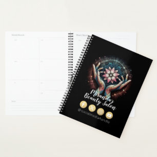 Massage Therapy Healing Hands Energy Spa Wellness Planner