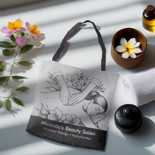Massage Therapy Healing Hands Energy Spa Wellness Tote Bag
