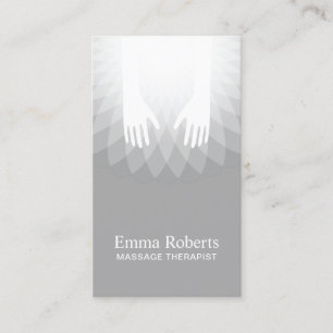 Massage Therapy Healing SPA Salon Business Card