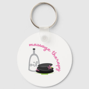 Massage Therapy Key Ring