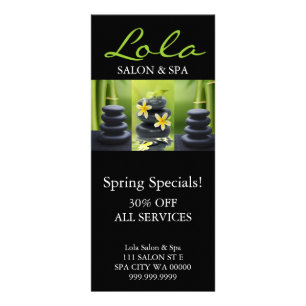 Massage Therapy Makeup Salon Spa Artist Flyer Menu