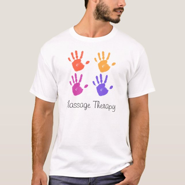 Massage Therapy mens shirt (Front)