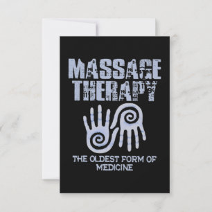 Massage Therapy The Oldest Card